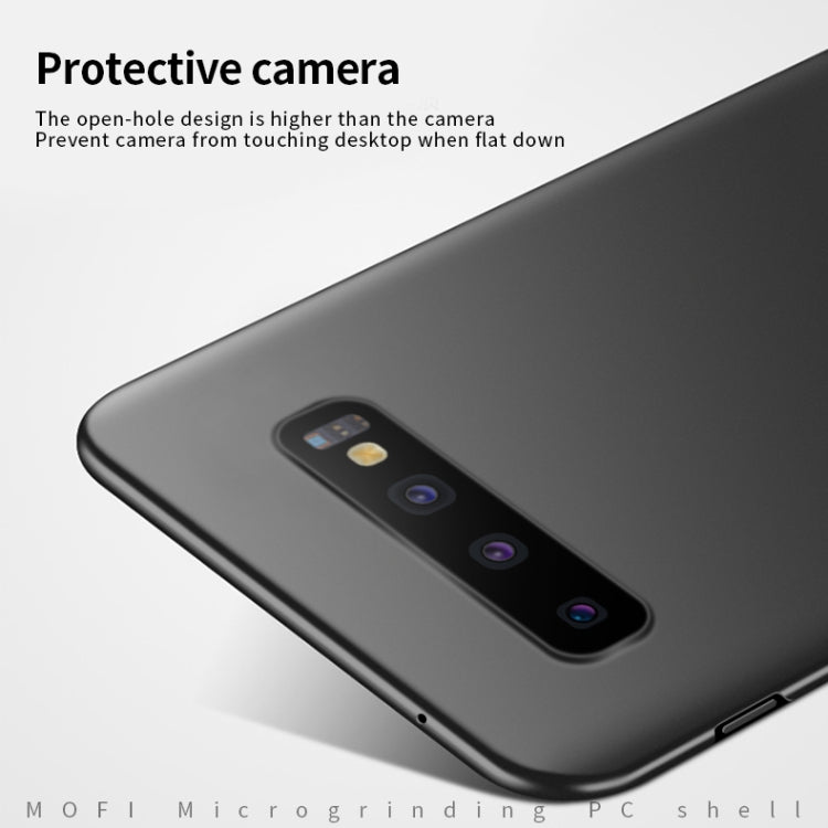 For Galaxy S10 MOFI Frosted PC Ultra-thin Hard Case(Red) - Galaxy Phone Cases by MOFI | Online Shopping South Africa | PMC TechLife | Buy Now Pay Later Mobicred