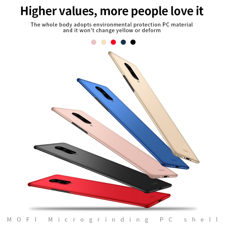 For Oneplus7 Pro MOFI Frosted PC Ultra-thin Hard Case(Black) - OnePlus Cases by MOFI | Online Shopping South Africa | PMC Jewellery