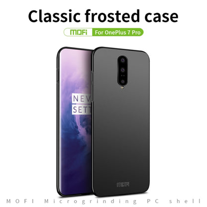 For Oneplus7 Pro MOFI Frosted PC Ultra-thin Hard Case(Rose gold) - OnePlus Cases by MOFI | Online Shopping South Africa | PMC Jewellery