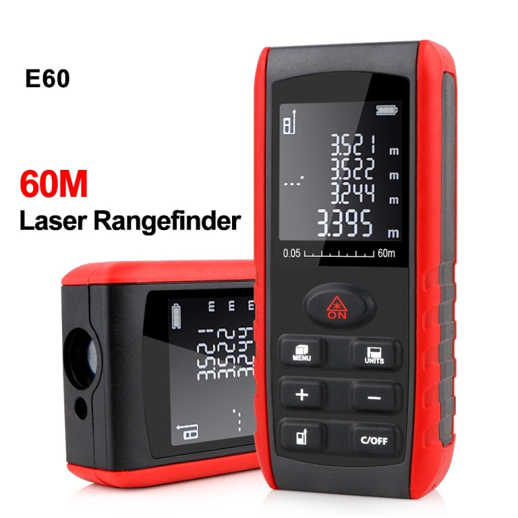 E60 Laser Rangefinder Laser Distance Meter Measuring Device Digital Handheld Tools Module Range 60m Range Finder - Laser Rangefinder by PMC Jewellery | Online Shopping South Africa | PMC Jewellery | Buy Now Pay Later Mobicred