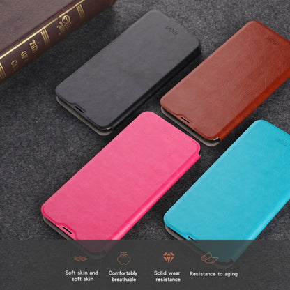 For Xiaomi  Mi 9 Pro MOFI Rui Series Classical Leather Flip Leather Case With Bracket Embedded Steel Plate All-inclusive(Black) - Xiaomi Cases by MOFI | Online Shopping South Africa | PMC Jewellery