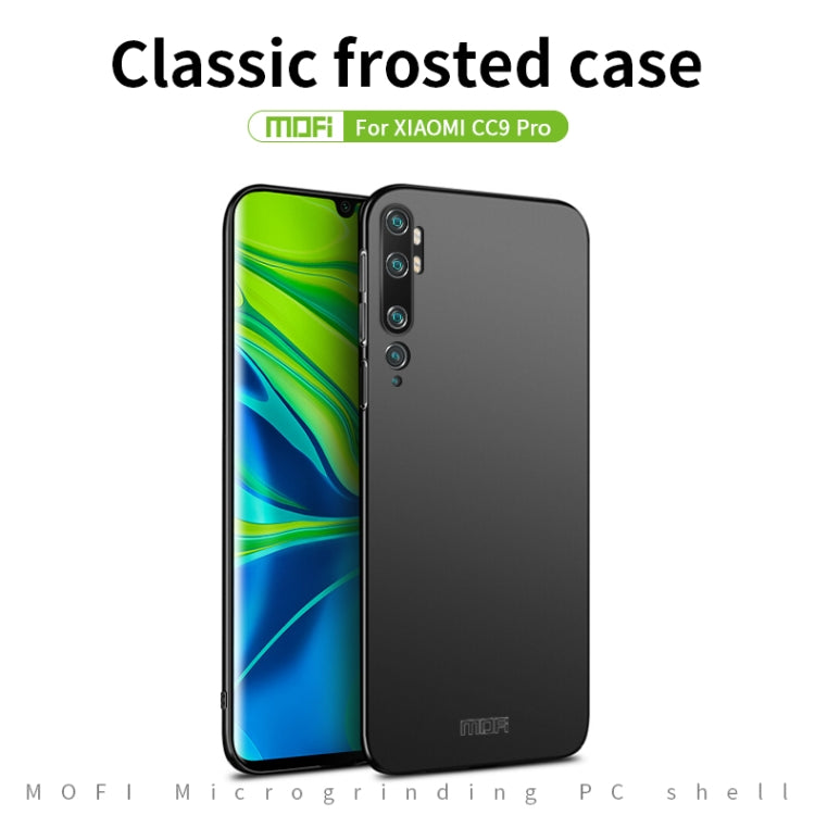 For Xiaomi Mi CC9 Pro MOFI Frosted PC Ultra-thin Hard Case(Red) - Xiaomi Cases by MOFI | Online Shopping South Africa | PMC Jewellery