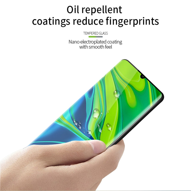 For Xiaomi CC9 Pro / Xiaomi Note10 MOFI 9H 3D Explosion Proof Thermal Bending Full Screen Covered With Tempered Glass Film(Black) -  by MOFI | Online Shopping South Africa | PMC Jewellery