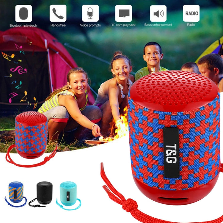 T&G TG129 Portable Wireless Music Speaker Hands-free with MIC, Support TF Card FM(Red) - Desktop Speaker by T&G | Online Shopping South Africa | PMC Jewellery | Buy Now Pay Later Mobicred