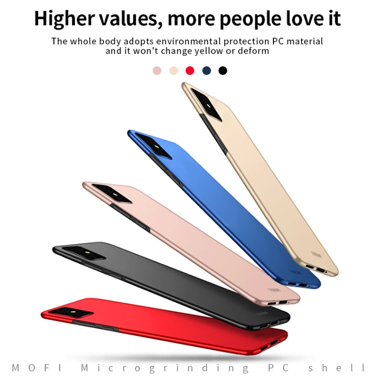 For Galaxy S20+  MOFI Frosted PC Ultra-thin Hard Case(Red) - Galaxy Phone Cases by MOFI | Online Shopping South Africa | PMC TechLife | Buy Now Pay Later Mobicred