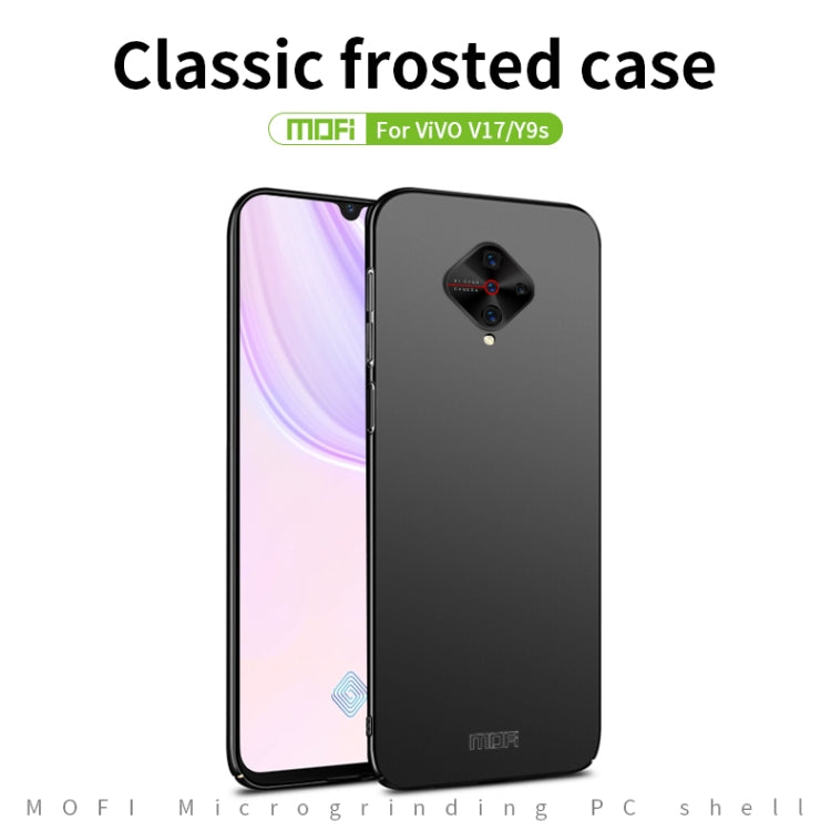 For vivo V17 / Y9s MOFI Frosted PC Ultra-thin Hard Case(Black) - Galaxy Phone Cases by MOFI | Online Shopping South Africa | PMC Jewellery