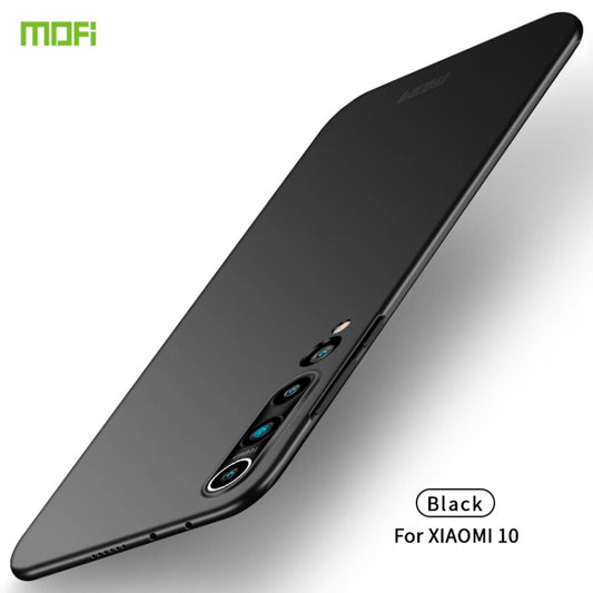 For Xiaomi Mi 10 MOFI Frosted PC Ultra-thin Hard Case(Black) - Xiaomi Cases by MOFI | Online Shopping South Africa | PMC Jewellery