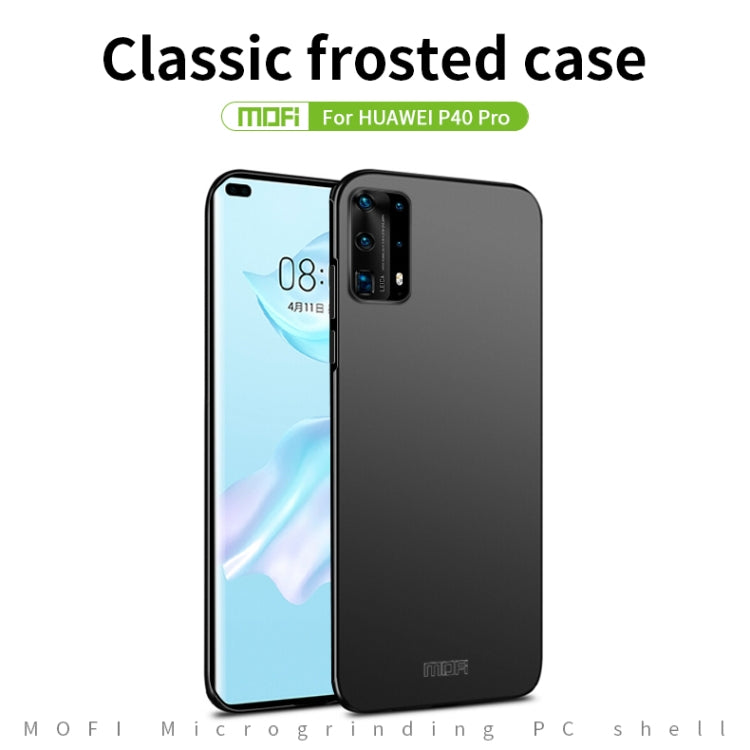 For Huawei P40 Pro MOFI Frosted PC Ultra-thin Hard Case(Red) - Huawei Cases by MOFI | Online Shopping South Africa | PMC Jewellery