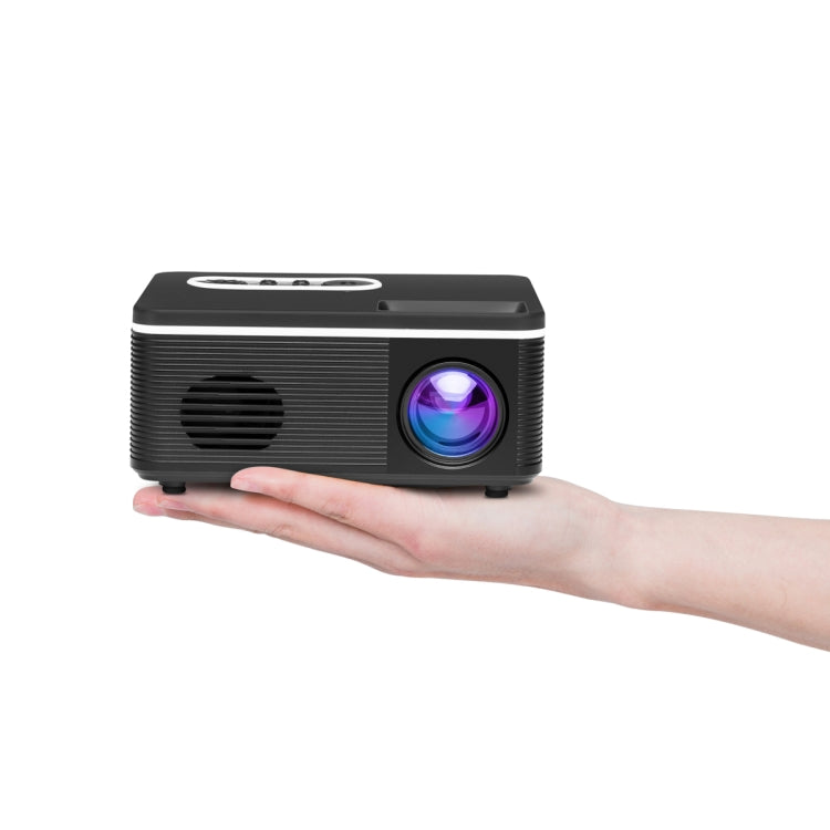 S361 80 lumens 320 x 240 Pixel Portable Mini Projector, Support 1080P, US Plug(Black) - LED Projector by PMC Jewellery | Online Shopping South Africa | PMC Jewellery | Buy Now Pay Later Mobicred