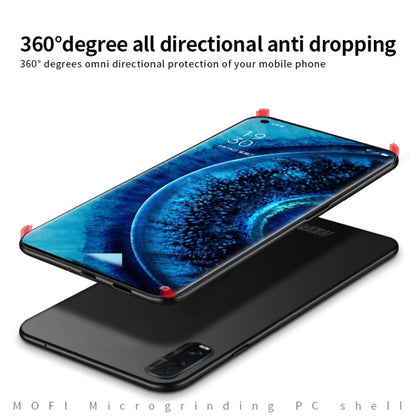 For OPPO Find X2 MOFI Frosted PC Ultra-thin Hard Case(Black) - OPPO Cases by MOFI | Online Shopping South Africa | PMC Jewellery