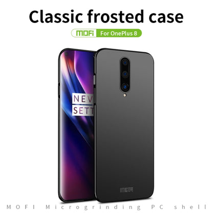 For  OnePlus 8 MOFI Frosted PC Ultra-thin Hard Case(Blue) - OnePlus Cases by MOFI | Online Shopping South Africa | PMC Jewellery