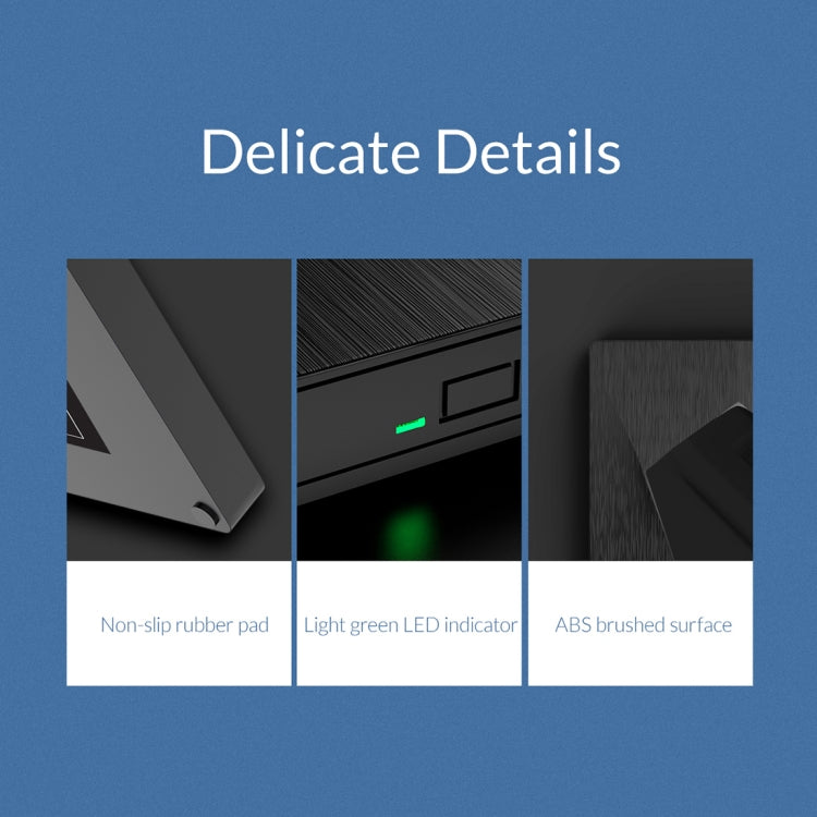 ORICO XD007 USB3.0 External CD Driver - free shipping - PMC Jewellery - Order now!