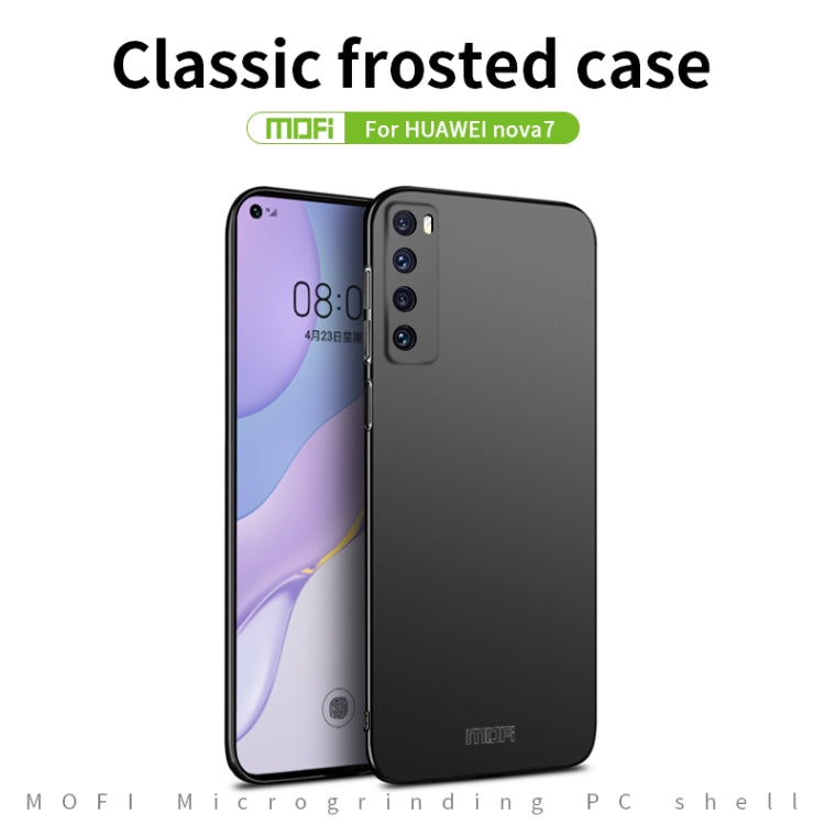 For Huawei Nova 7 MOFI Frosted PC Ultra-thin Hard Case(Rose gold) - free shipping - PMC TechLife - Order now!