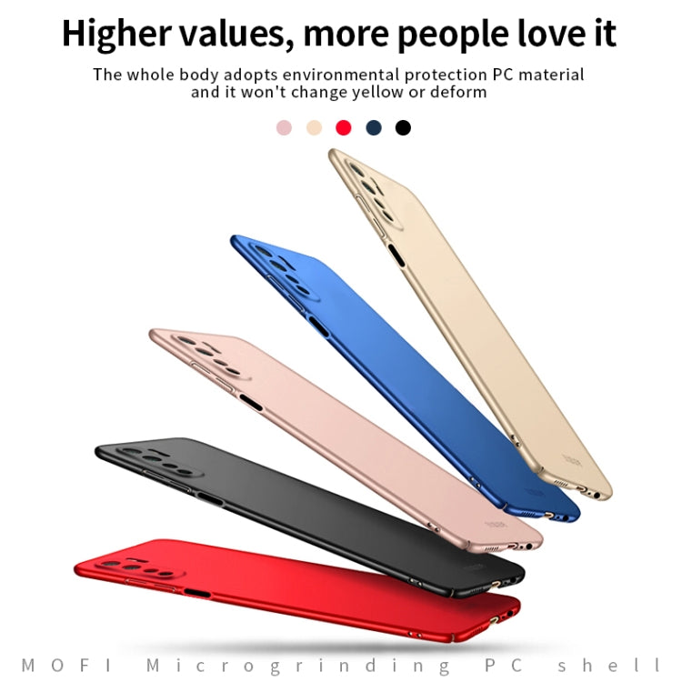 For Huawei Nova 7 SE MOFI Frosted PC Ultra-thin Hard Case(Gold) - Huawei Cases by MOFI | Online Shopping South Africa | PMC TechLife | Buy Now Pay Later Mobicred