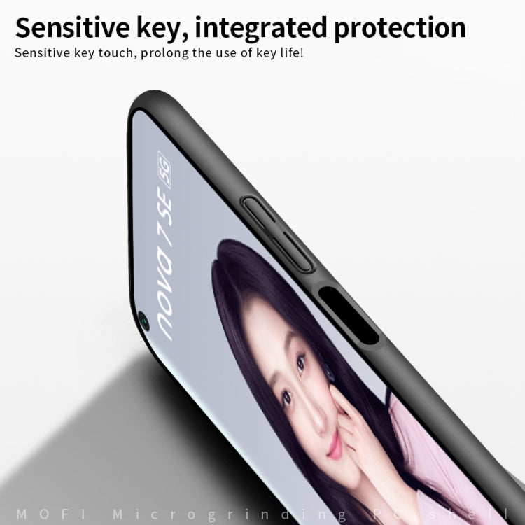 For Huawei Nova 7 SE MOFI Frosted PC Ultra-thin Hard Case(Gold) - Huawei Cases by MOFI | Online Shopping South Africa | PMC TechLife | Buy Now Pay Later Mobicred