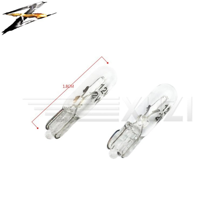 10 pcs T5 Car Instrument Meter Light Meter Replacement Lamp Amber 1.2W 12 V Lamps - Halogen Lights by PMC TechLife | Online Shopping South Africa | PMC TechLife | Buy Now Pay Later Mobicred