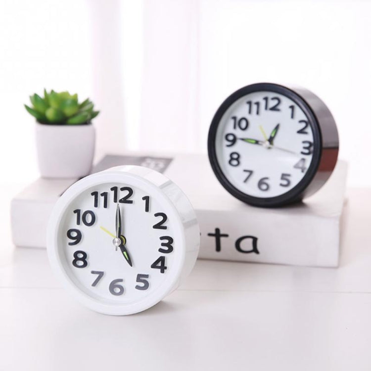 Creative Minimalist Mute Alarm Clock(Square White) - Alarm Clocks by PMc TechLife | Online Shopping South Africa | PMc TechLife | Buy Now Pay Later Mobicred