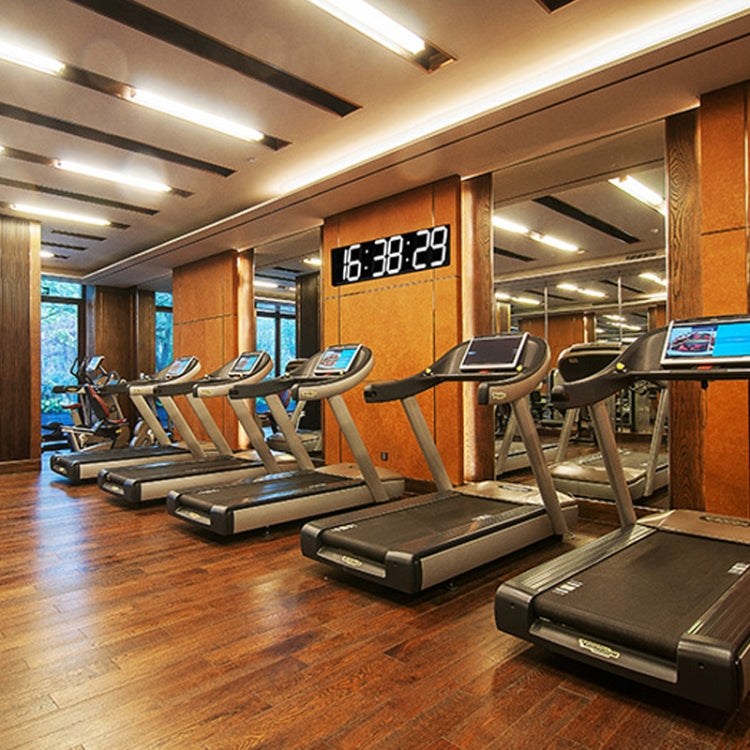 Multifunctional LED Wall Clock Creative Digital Clock, Style:Sealed Box Remote Control(Blue Font) - Wall Clock by PMc TechLife | Online Shopping South Africa | PMc TechLife | Buy Now Pay Later Mobicred