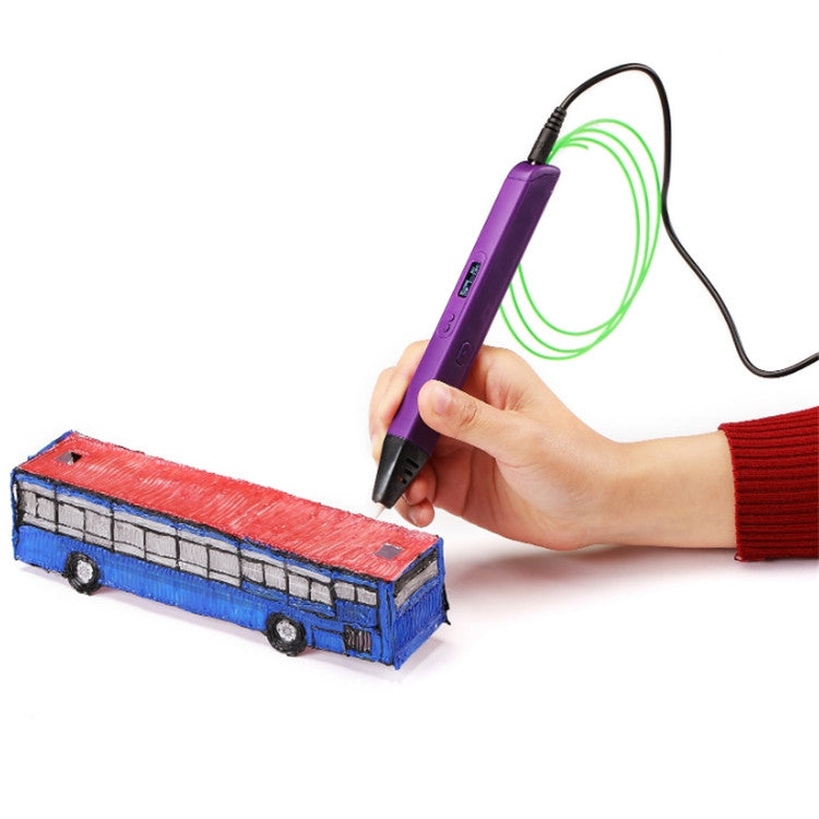 RP800A Childrens Educational Toys 3D Printing Pen, Plug Type:US Plug(Purple) - 3D Printer by PMC Jewellery | Online Shopping South Africa | PMC Jewellery | Buy Now Pay Later Mobicred