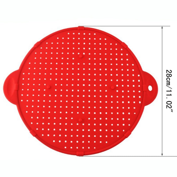 Multifunctional Food Grade Silicone Placemat Creative Kitchenware Heat Insulation Screen Filter(Orange) - Filters by PMC TechLife | Online Shopping South Africa | PMC TechLife | Buy Now Pay Later Mobicred