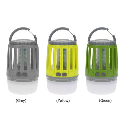 Solar Power Mosquito Killer Outdoor Hanging Camping Anti-insect Insect Killer, Color:Gray+ Solar Panel - Outdoor Insect Repellent by PMC Jewellery | Online Shopping South Africa | PMC Jewellery | Buy Now Pay Later Mobicred