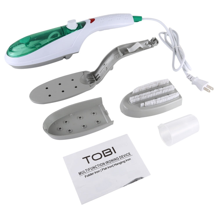 Handheld Garment Steamer Brush Portable Clothes Steam Iron, US Plug 110V(Green) - Garment Steamer by PMC TechLife | Online Shopping South Africa | PMC TechLife | Buy Now Pay Later Mobicred