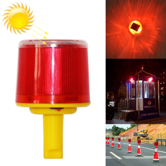 Night Solar Warning Construction Safety Warn Flash Lights Signal Light(Slim handle) - Warning Lights by PMC Jewellery | Online Shopping South Africa | PMC Jewellery | Buy Now Pay Later Mobicred