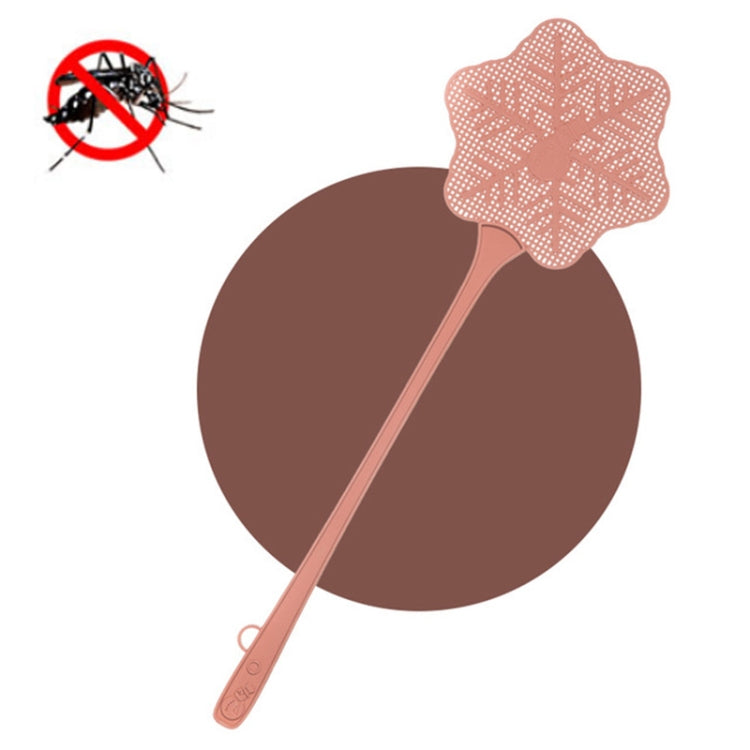 Summer Plastic Fly Swatter Flycatcher, Style:Snowflake Pattern(Pink) - Fly Swatter by PMC Jewellery | Online Shopping South Africa | PMC Jewellery | Buy Now Pay Later Mobicred