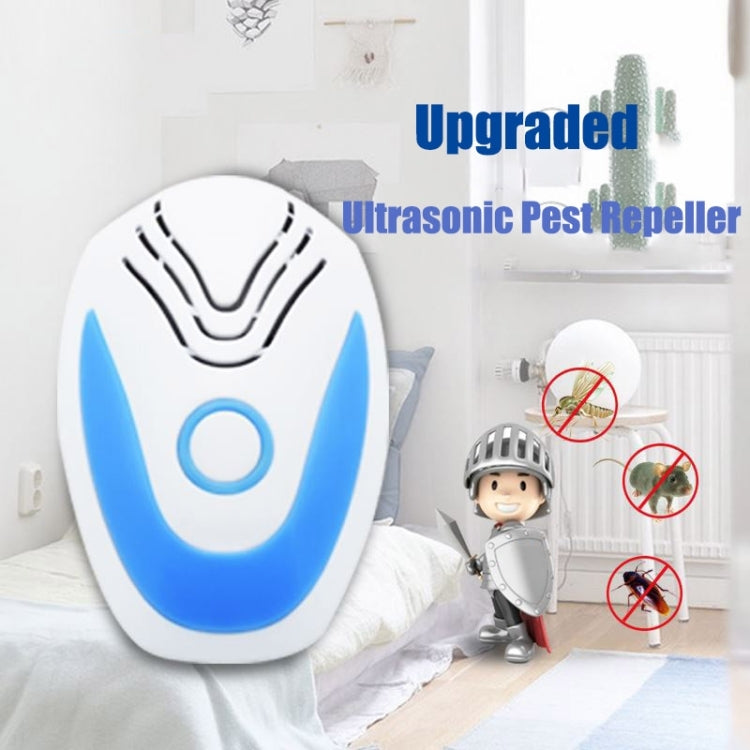 Multifunctional Ultrasonic Electronic Mosquito Repellent, Plug Type:US Plug(Blue) - Repellents by PMC Jewellery | Online Shopping South Africa | PMC Jewellery | Buy Now Pay Later Mobicred