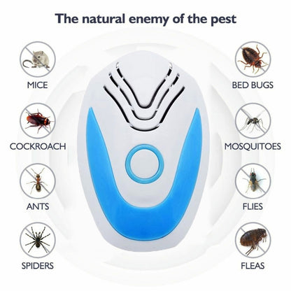 Multifunctional Ultrasonic Electronic Mosquito Repellent, Plug Type:US Plug(Blue) - Repellents by PMC Jewellery | Online Shopping South Africa | PMC Jewellery | Buy Now Pay Later Mobicred