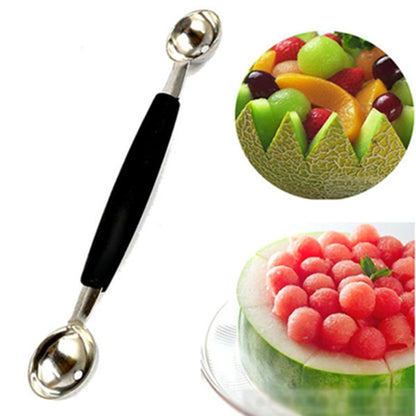 Household Stainless Steel Double Head Fruit Digging Spoon - Gadgets by PMC Jewellery | Online Shopping South Africa | PMC Jewellery