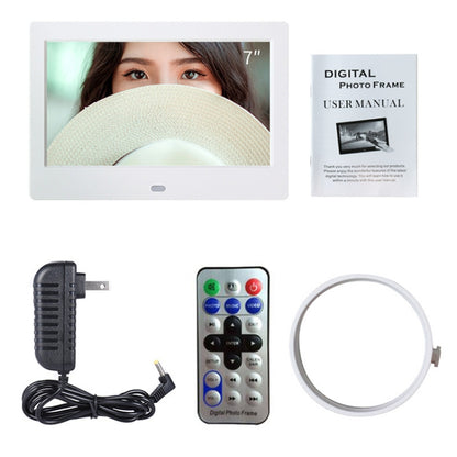 DPF-706 7 inch Digital Photo Frame LED Wall Mounted Advertising Machine, Plug:AU Plug(Black) - 1.5-7.0 inch by PMC Jewellery | Online Shopping South Africa | PMC Jewellery | Buy Now Pay Later Mobicred