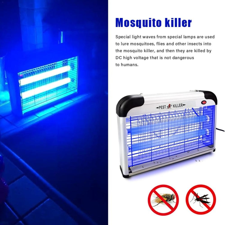 Fluorescent Lamp Household Electric Shock Mosquito Killer UV High Pressure Mosquito Killer(UK  Plug) - Repellents by PMC Jewellery | Online Shopping South Africa | PMC Jewellery | Buy Now Pay Later Mobicred