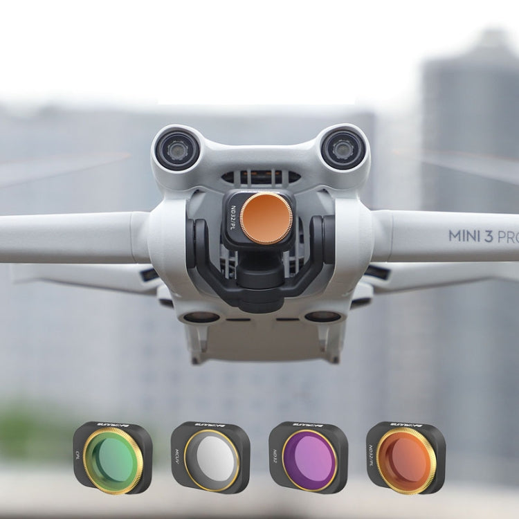 4 PCS / Set MCUV+CPL+ND4+ND8 Sunnylife MM3-FI411 For Mini 3 Pro Adjustable Filter - free shipping - PMC TechLife - Order now!