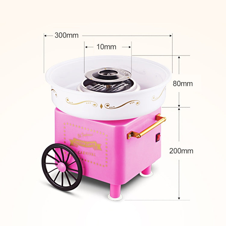 Retro Trolley Mini Cotton Candy Machine, Specification:National Standard 220 V(Red) - free shipping - PMC TechLife - Order now!