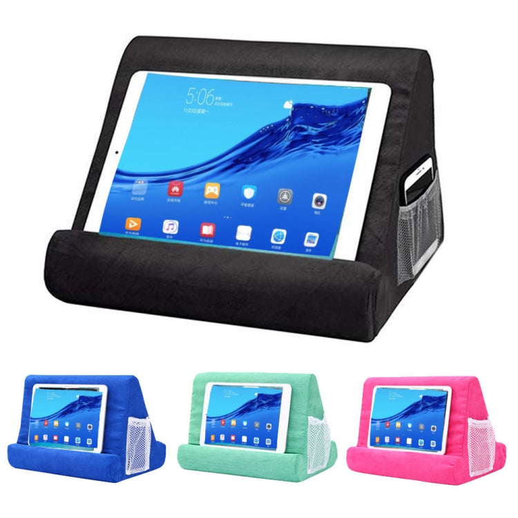 Laptop Holder Tablet Pillow Multifunction Laptop Cooling Pad Rest Cushion(Black) - Laptop Stand by PMC TechLife | Online Shopping South Africa | PMC TechLife | Buy Now Pay Later Mobicred