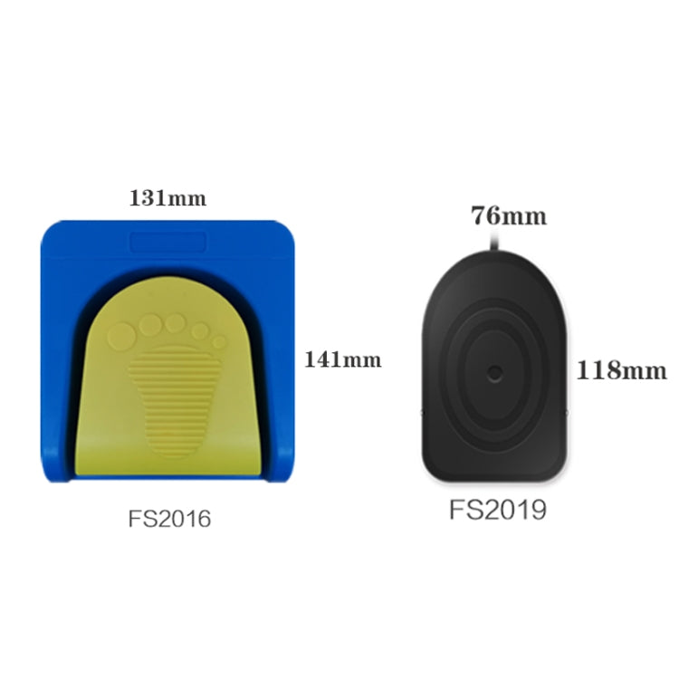 Pcsensor USB Foot Pedal Control Switch Keyboard Adapter For Computer, Model:FS2019 - free shipping - PMC Jewellery - Order now!