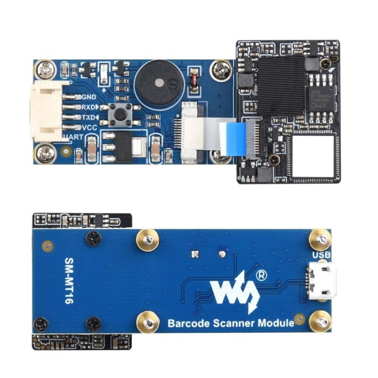 Waveshare 2D Codes Scanner Module Supports 4mil High-density Barcode Scanning,23962 - Modules Expansions Accessories by Waveshare | Online Shopping South Africa | PMC Jewellery | Buy Now Pay Later Mobicred