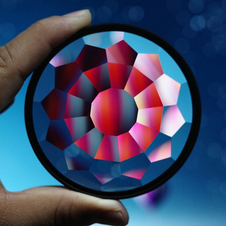 82mm Kaleidoscope Prism Foreground Blur Camera Glass Filter Lens - Other Filter by PMC TechLife | Online Shopping South Africa | PMC TechLife | Buy Now Pay Later Mobicred