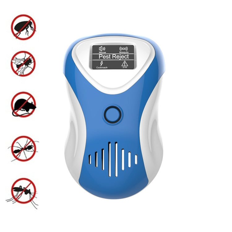 Ultrasonic Mouse Repeller Energy-Saving Silent Insect Repeller, Plug Type:US Plug(Blue White) - Repellents by PMC Jewellery | Online Shopping South Africa | PMC Jewellery | Buy Now Pay Later Mobicred