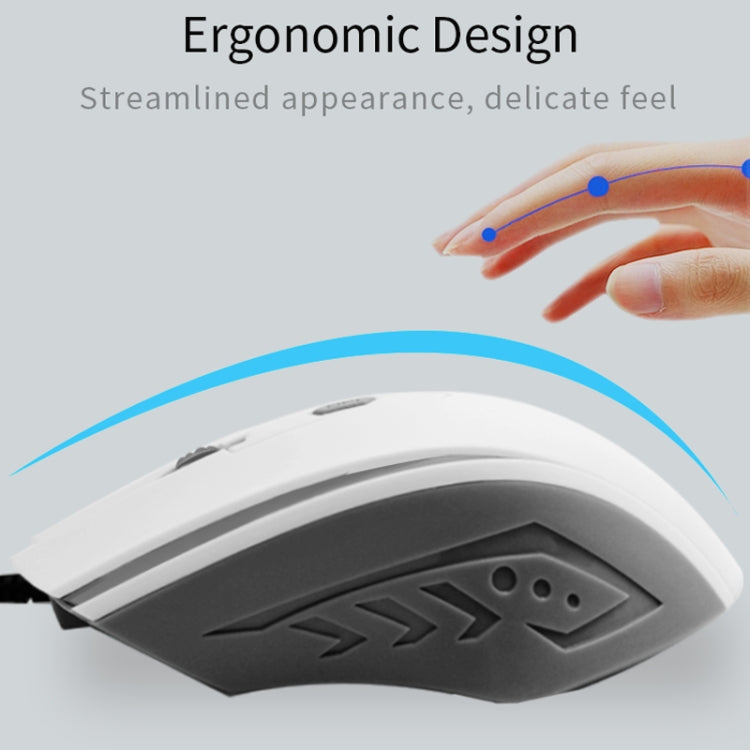 Pcsensor MOS4 4 Keys 2400DPI Game Intelligent Voice Recognition Input Mouse, Cable Length: 1.5m(Sound) - free shipping - PMC Jewellery - Order now!