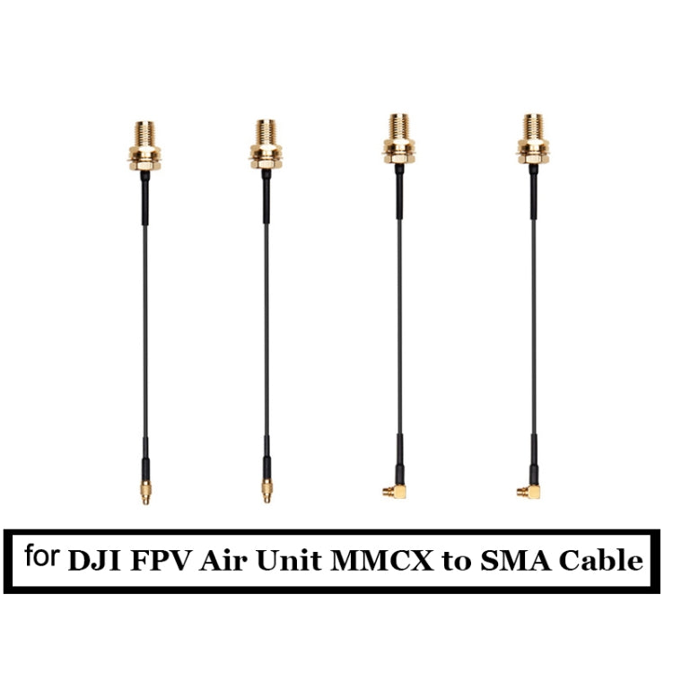 Original DJI FPV Air Unit 2pcs MMCX To SMA Adapter Cable MMCX Straight Head - Other Accessories by DJI | Online Shopping South Africa | PMC Jewellery | Buy Now Pay Later Mobicred