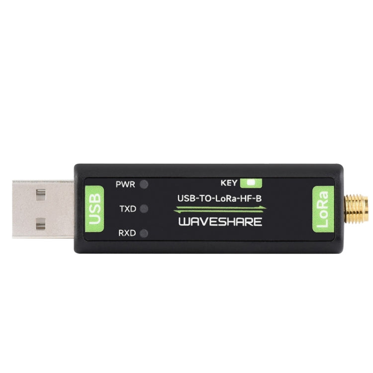 2pcs Waveshare 24514 USB To LoRa Data Transfer Module Based On SX1262 LF Version Using XTAL Crystal Oscillator - free shipping - PMC TechLife - Order now!