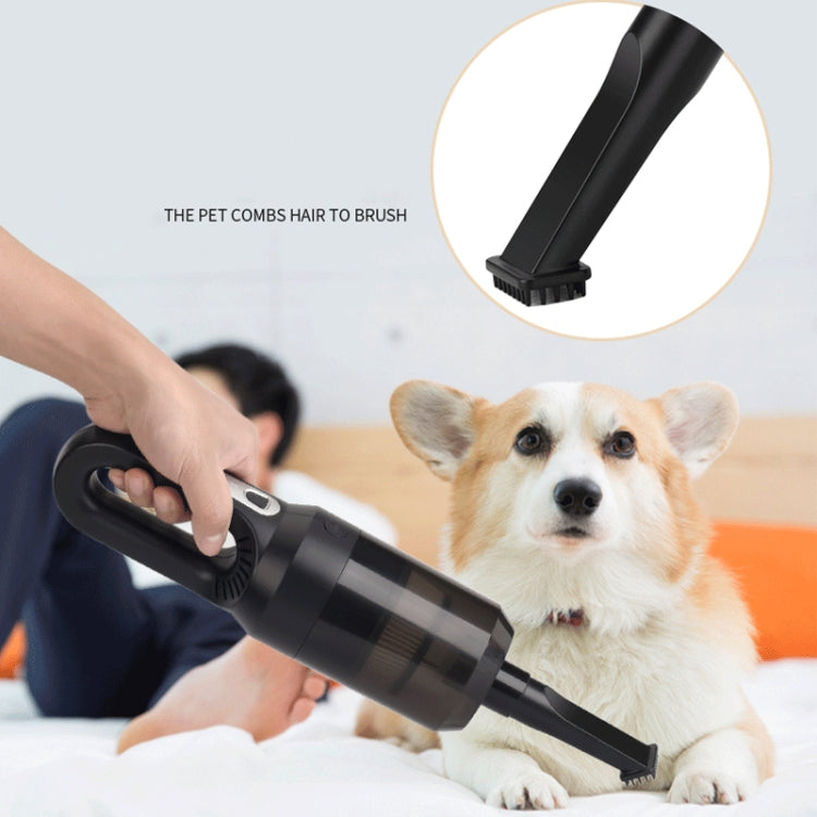 Car Wireless High-power Handheld Vacuum Cleaner Pet Grooming Vacuum Cleaner(Black) - Vacuum Cleaner by PMC Jewellery | Online Shopping South Africa | PMC Jewellery | Buy Now Pay Later Mobicred