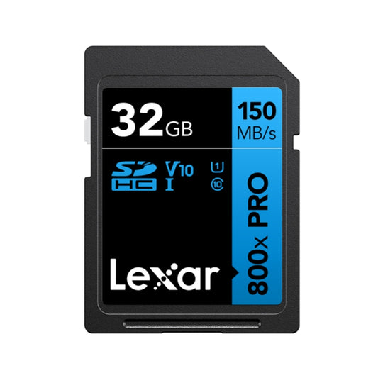 Lexar SD-800X Pro High Speed SD Card SLR Camera Memory Card, Capacity: 32GB - SD Card by Lexar | Online Shopping South Africa | PMC Jewellery | Buy Now Pay Later Mobicred