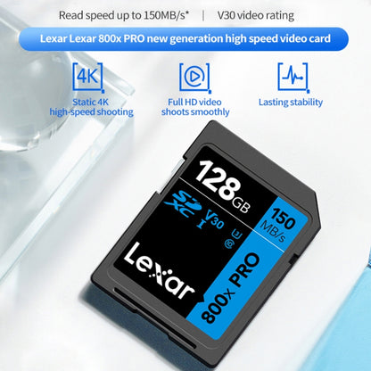 Lexar SD-800X Pro High Speed SD Card SLR Camera Memory Card, Capacity: 64GB - SD Card by Lexar | Online Shopping South Africa | PMC Jewellery | Buy Now Pay Later Mobicred