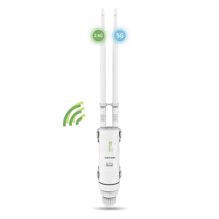 WAVLINK AC600 AP 2.4G/5G Dual Frequency Outdoor High Power Repeater, Pulg Type:US Plug - Wireless Routers by WAVLINK | Online Shopping South Africa | PMC Jewellery | Buy Now Pay Later Mobicred