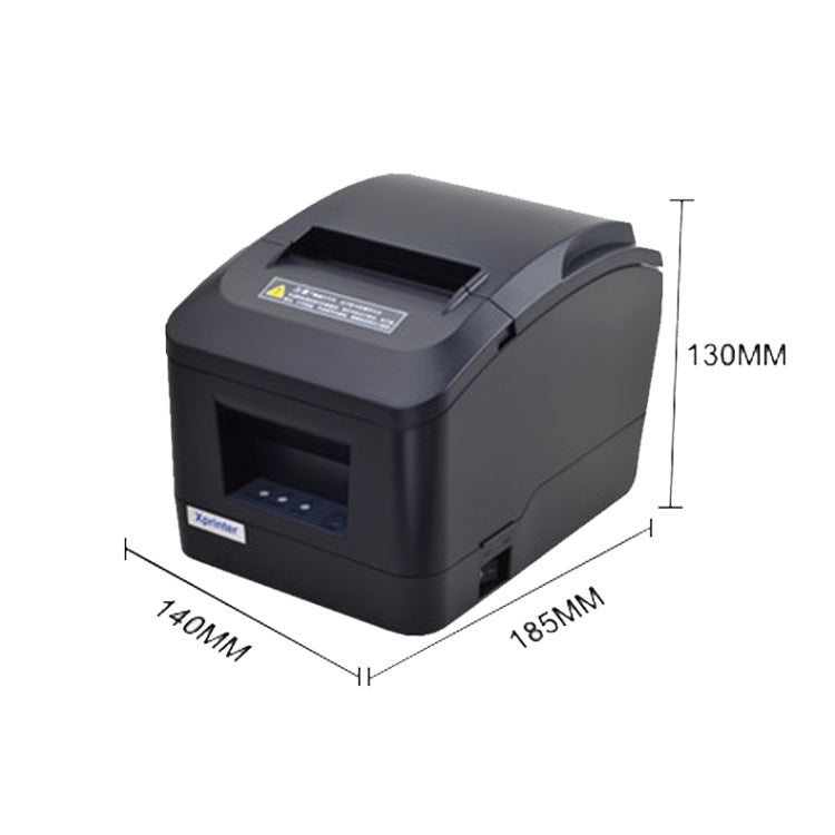 Xprinter XP-A160M Thermal Printer Catering Bill POS Cash Register Printer, Style:EU Plug(Network Port LAN) - free shipping - PMC Jewellery - Order now!