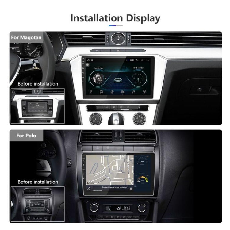 Universal Machine Android Smart Navigation Car Navigation DVD Reversing Video Integrated Machine, Size:9inch 2+16G, Specification:Standard - Car DVD by PMC TechLife | Online Shopping South Africa | PMC TechLife | Buy Now Pay Later Mobicred
