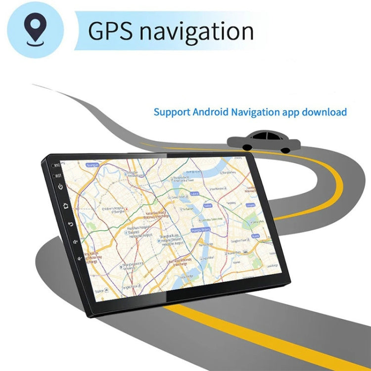 Universal Machine Android Smart Navigation Car Navigation DVD Reversing Video Integrated Machine, Size:10inch 1+16G, Specification:Standard+4 Lights Camera - Car DVD by PMC TechLife | Online Shopping South Africa | PMC TechLife | Buy Now Pay Later Mobicred